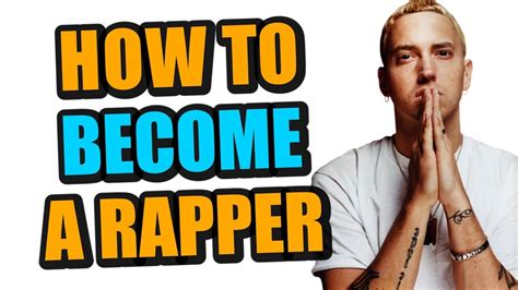 Becoming a rapper 